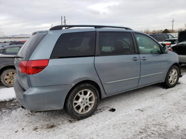 5TDZA22C24S032765 - 2004 TOYOTA SIENNA XLE BLUE photo 3