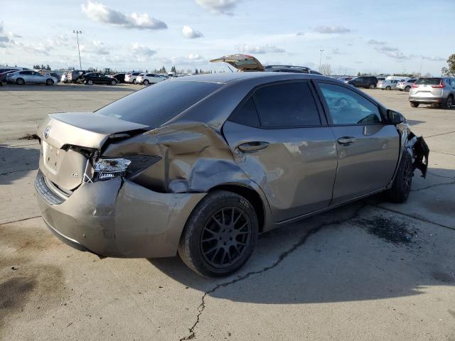 5YFBURHE7JP842276 - 2018 TOYOTA COROLLA L GRAY photo 3