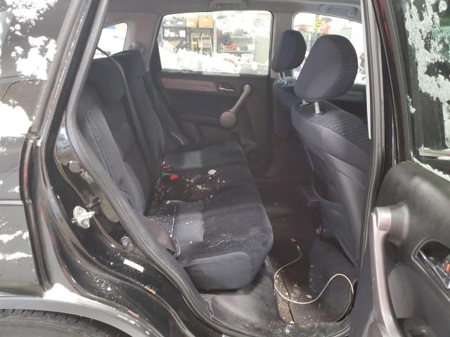 5J6RE48509L066327 - 2009 HONDA CR-V EX BLACK photo 10