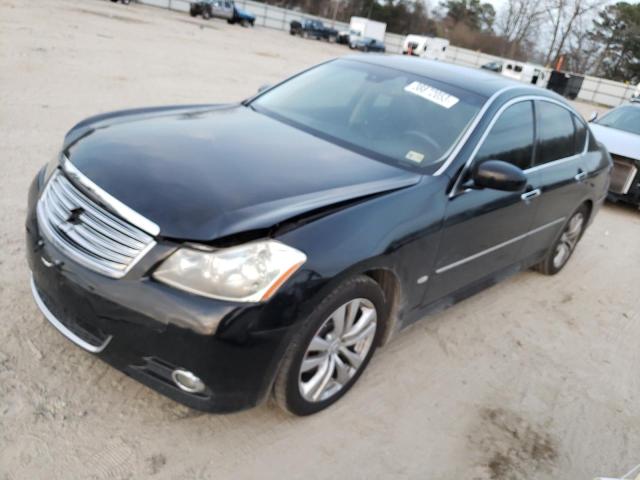 JNKBY01F28M550453 - 2008 INFINITI M45 BLACK photo 1