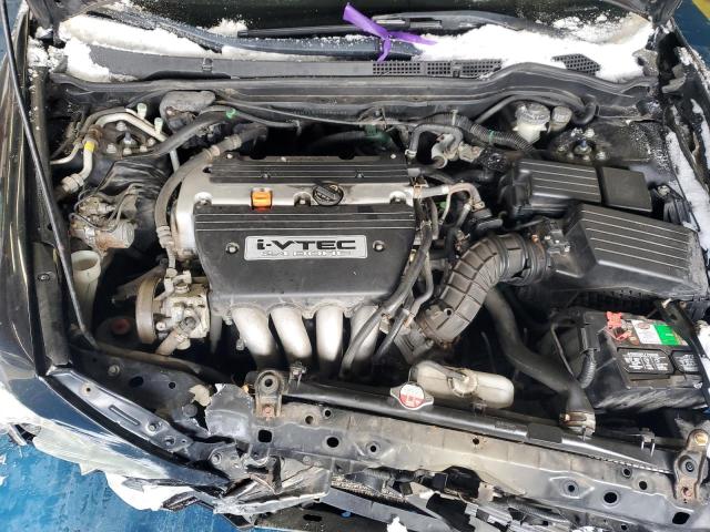 1HGCM71647A004409 - 2007 HONDA ACCORD EX BLACK photo 11