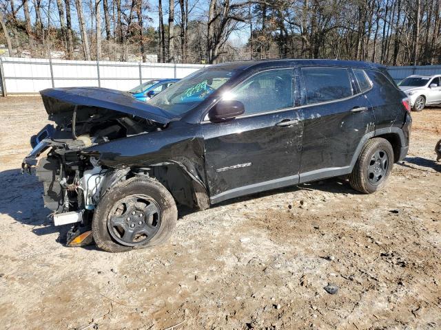 3C4NJCAB7HT697508 - 2017 JEEP COMPASS SPORT BLACK photo 1