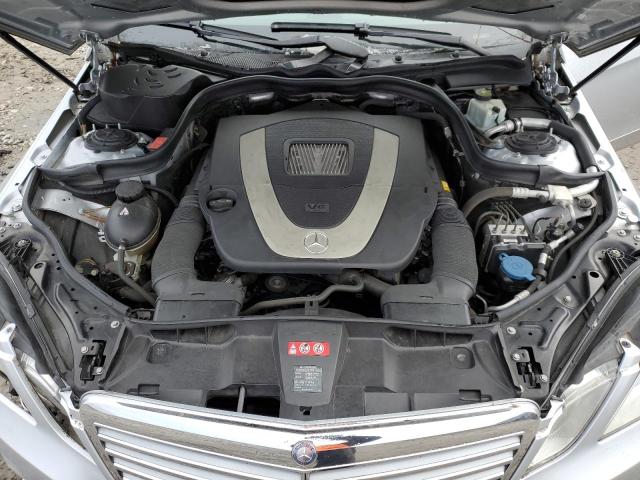 WDDHF5GB4AA218580 - 2010 MERCEDES-BENZ E 350 SILVER photo 11