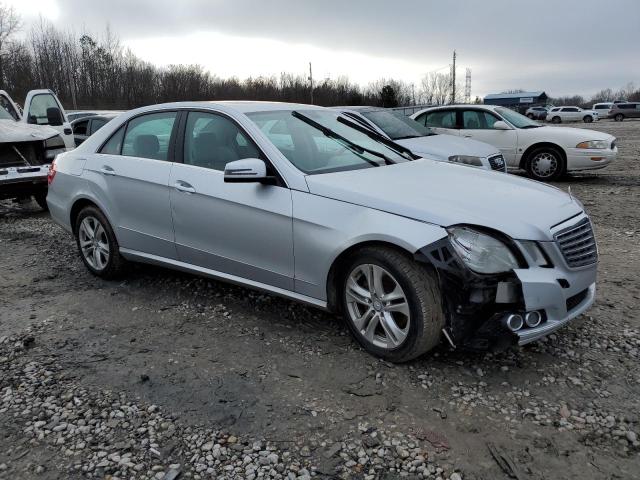 WDDHF5GB4AA218580 - 2010 MERCEDES-BENZ E 350 SILVER photo 4