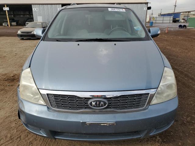 KNDMG4C73C6479772 - 2012 KIA SEDONA LX BLUE photo 5