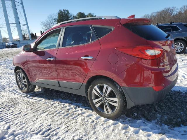 KM8JU3AG6EU902735 - 2014 HYUNDAI TUCSON GLS RED photo 2