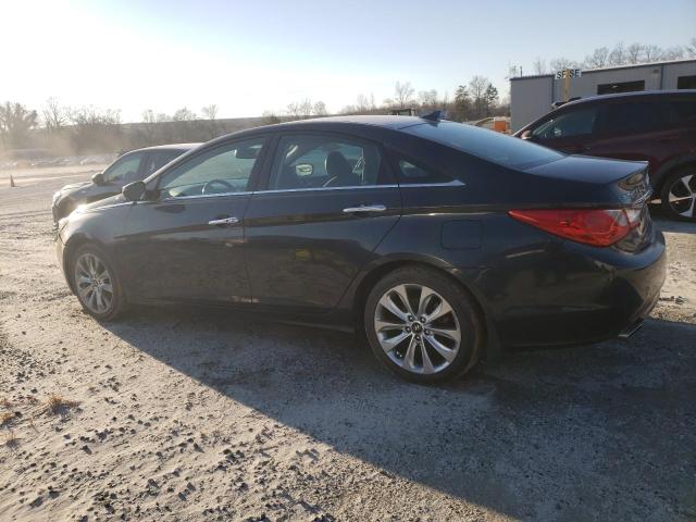 5NPEC4AC1DH793296 - 2013 HYUNDAI SONATA SE BLACK photo 2