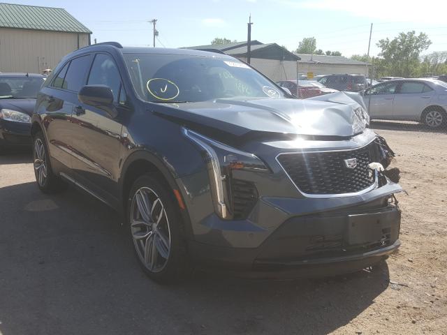 1GYFZFR46KF121361 - 2019 CADILLAC XT4 SPORT GRAY photo 1