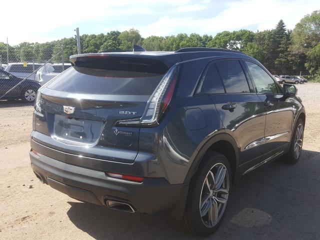 1GYFZFR46KF121361 - 2019 CADILLAC XT4 SPORT GRAY photo 4