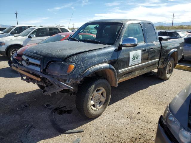 5TBBT44143S437892 - 2003 TOYOTA TUNDRA ACCESS CAB SR5 BLACK photo 1