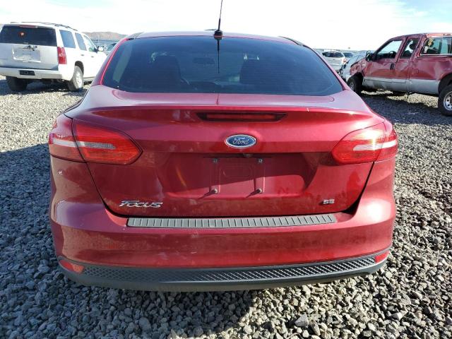 1FADP3F21FL336292 - 2015 FORD FOCUS SE RED photo 6