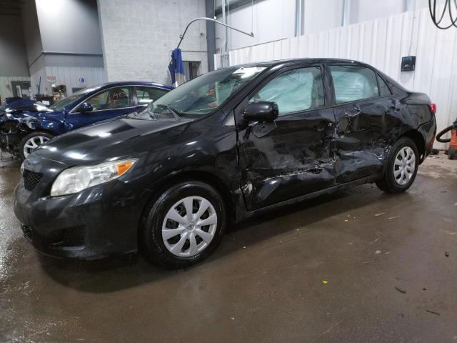 1NXBU4EE4AZ227478 - 2010 TOYOTA COROLLA BASE BLACK photo 1