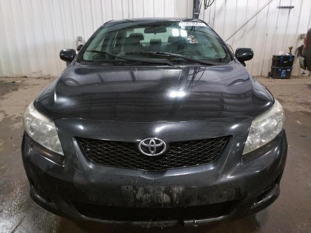 1NXBU4EE4AZ227478 - 2010 TOYOTA COROLLA BASE BLACK photo 5