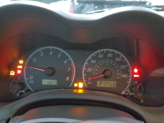 1NXBU4EE4AZ227478 - 2010 TOYOTA COROLLA BASE BLACK photo 9