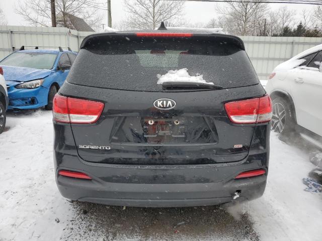 5XYPGDA38HG286471 - 2017 KIA SORENTO LX BLACK photo 6