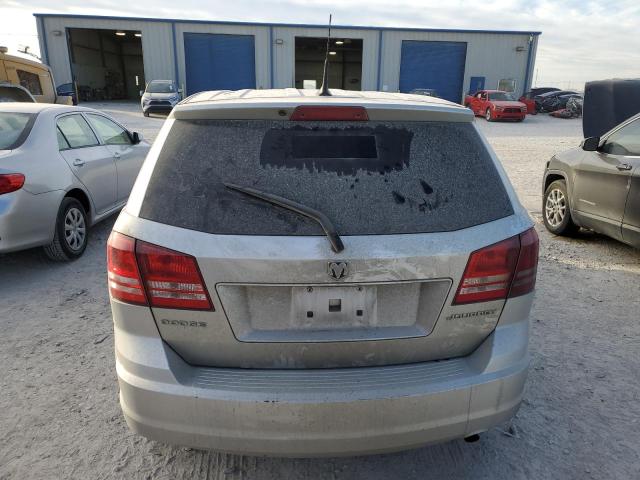 3D4PG4FB3AT231010 - 2010 DODGE JOURNEY SE SILVER photo 6