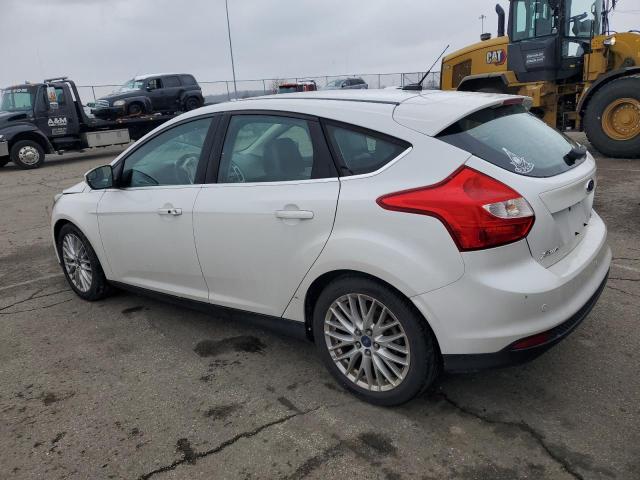 1FADP3N26EL343898 - 2014 FORD FOCUS TITANIUM WHITE photo 2