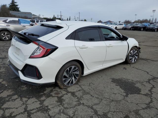 SHHFK7H38KU416764 - 2019 HONDA CIVIC LX WHITE photo 3