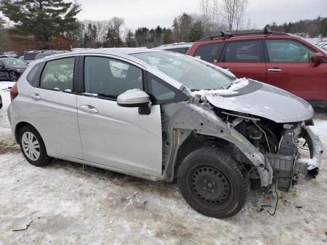 JHMGK5H55GX013221 - 2016 HONDA FIT LX SILVER photo 4