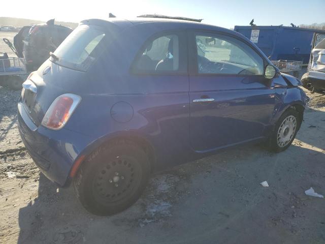 3C3CFFARXCT128415 - 2012 FIAT 500 POP BLUE photo 3