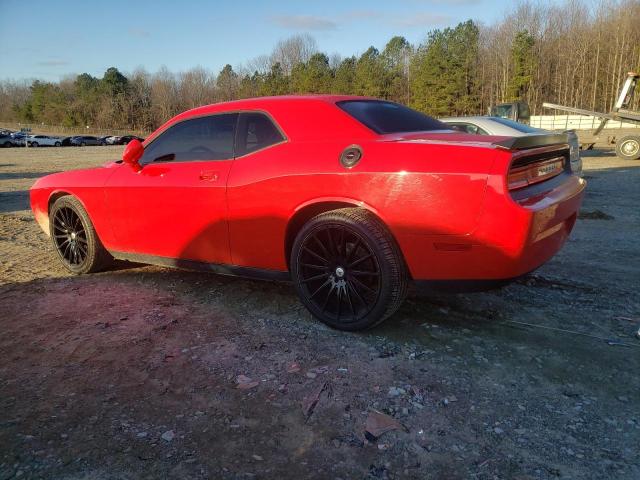 2B3CJ4DV1AH261370 - 2010 DODGE CHALLENGER SE RED photo 2