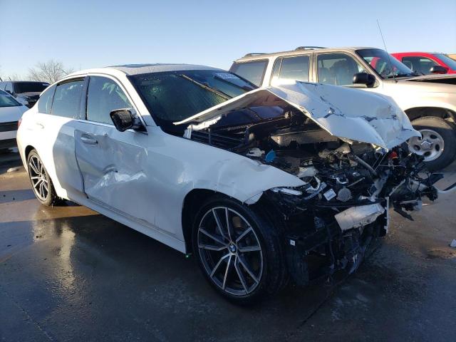 3MW5R1J07L8B34186 - 2020 BMW 330I WHITE photo 4