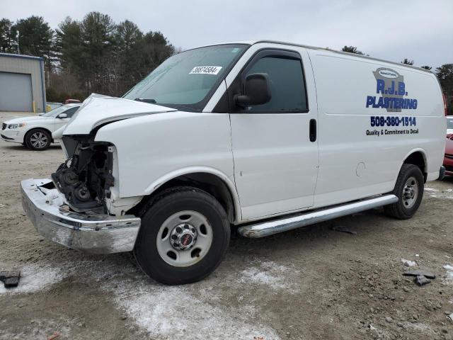 1GTW7FCF1F1902314 - 2015 GMC SAVANA G2500 WHITE photo 1