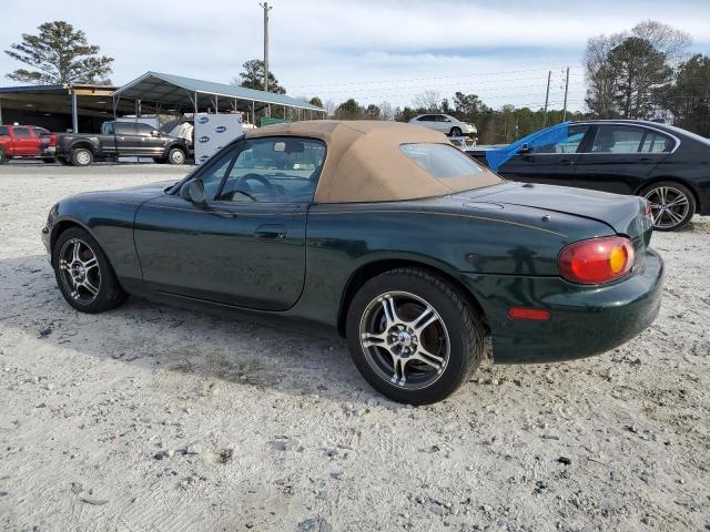 JM1NB3531X0119903 - 1999 MAZDA MX-5 MIATA GREEN photo 2