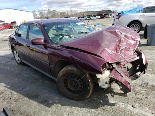 2G1WF52EX39378750 - 2003 CHEVROLET IMPALA BURGUNDY photo 4