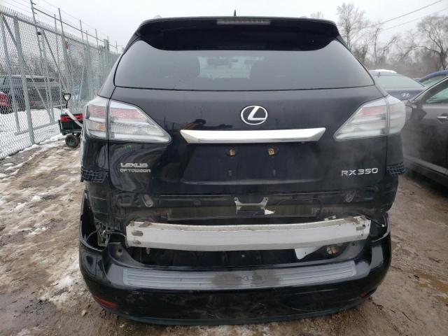 2T2BK1BA5CC151890 - 2012 LEXUS RX 350 BLACK photo 6