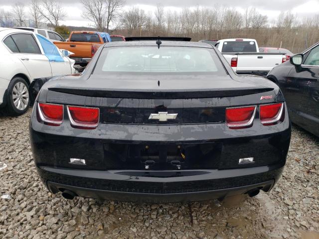 2G1FB1ED9B9153547 - 2011 CHEVROLET CAMARO LT BLACK photo 6