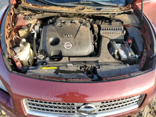 1N4AA5AP5BC831463 - 2011 NISSAN MAXIMA S BURGUNDY photo 11