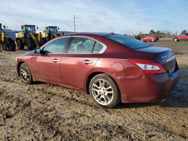 1N4AA5AP5BC831463 - 2011 NISSAN MAXIMA S BURGUNDY photo 2