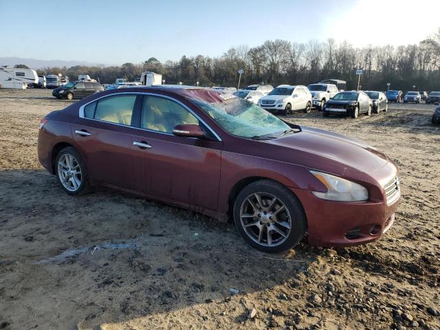 1N4AA5AP5BC831463 - 2011 NISSAN MAXIMA S BURGUNDY photo 4