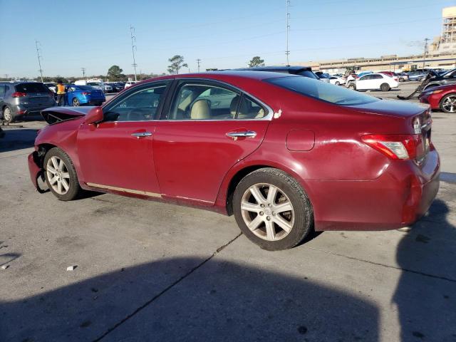 JTHBJ46G072072430 - 2007 LEXUS ES 350 RED photo 2