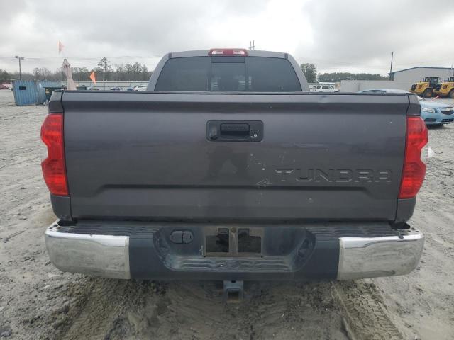 5TFRW5F12HX226482 - 2017 TOYOTA TUNDRA DOUBLE CAB SR/SR5 GRAY photo 6