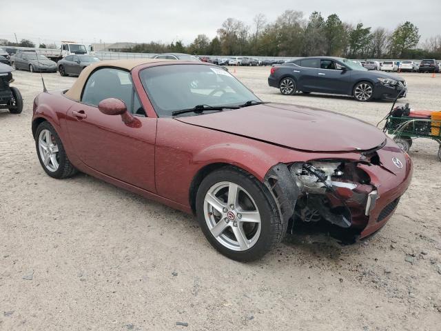 JM1NC25F670127027 - 2007 MAZDA MX-5 MIATA BURGUNDY photo 4