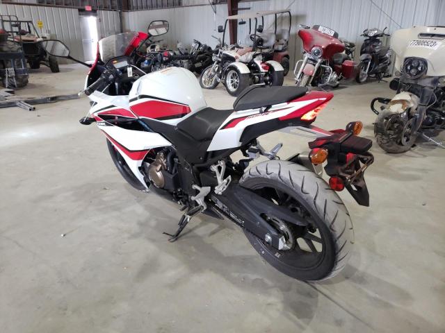 MLHPC4417J5500156 - 2018 HONDA CBR500 R RED photo 3