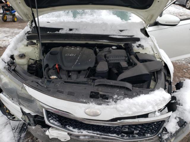 KNAGM4A74D5383176 - 2013 KIA OPTIMA LX WHITE photo 11