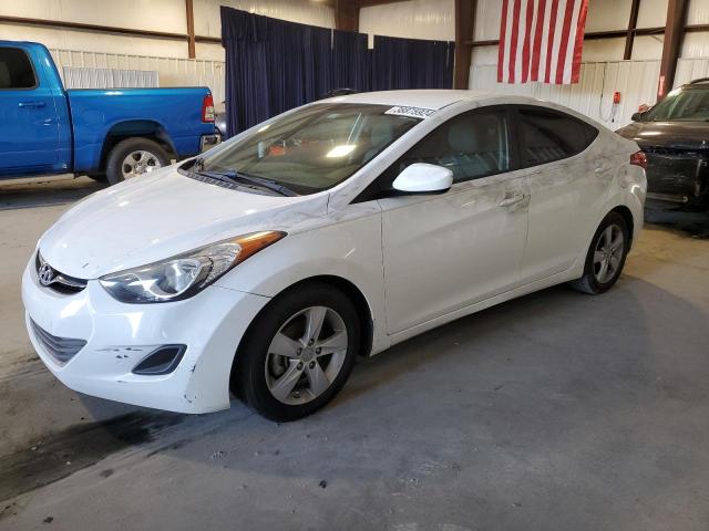 5NPDH4AE2DH453721 - 2013 HYUNDAI ELANTRA GLS WHITE photo 1