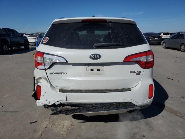 5XYKWDA76EG485515 - 2014 KIA SORENTO SX WHITE photo 6