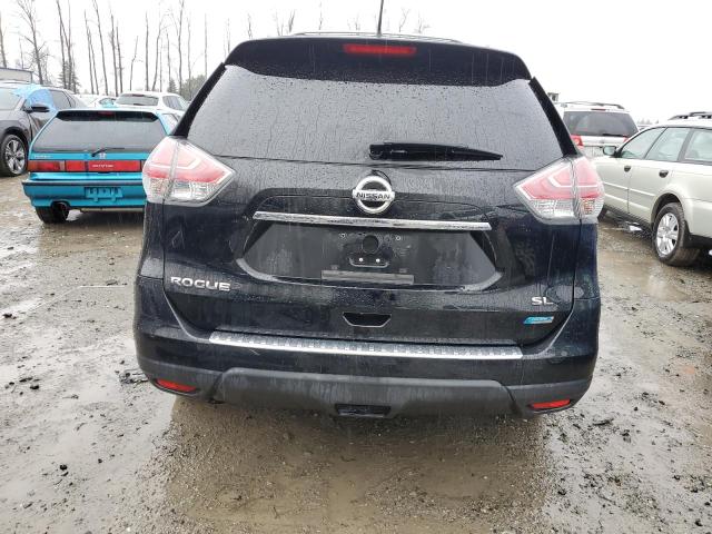 5N1AT2MT1EC755977 - 2014 NISSAN ROGUE S BLACK photo 6