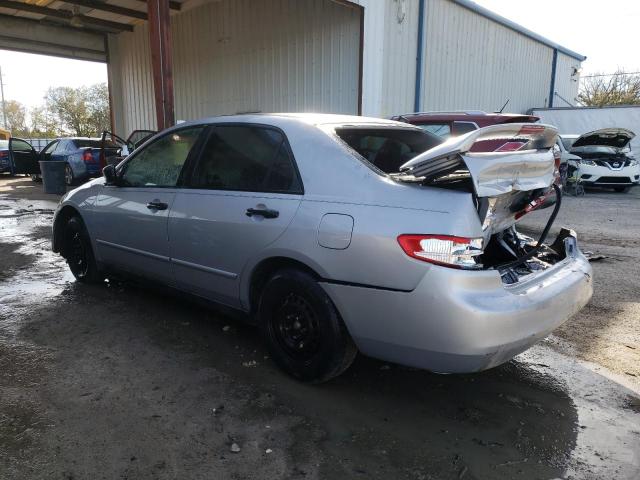 1HGCM55183A035062 - 2003 HONDA ACCORD DX SILVER photo 2