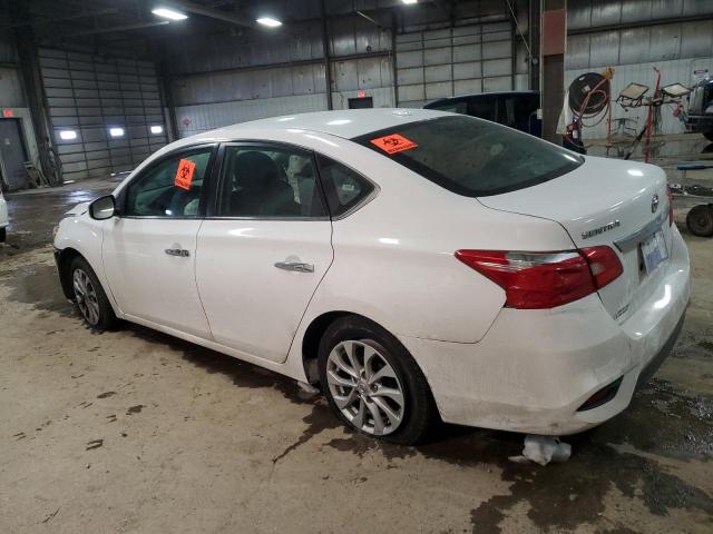 3N1AB7APXKY301079 - 2019 NISSAN SENTRA S WHITE photo 2