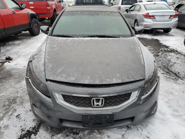 1HGCS22838A007411 - 2008 HONDA ACCORD EXL GRAY photo 5