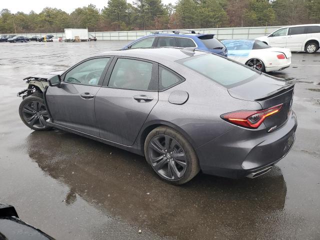 19UUB5F50MA014798 - 2021 ACURA TLX TECH A GRAY photo 2