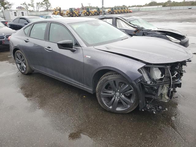 19UUB5F50MA014798 - 2021 ACURA TLX TECH A GRAY photo 4