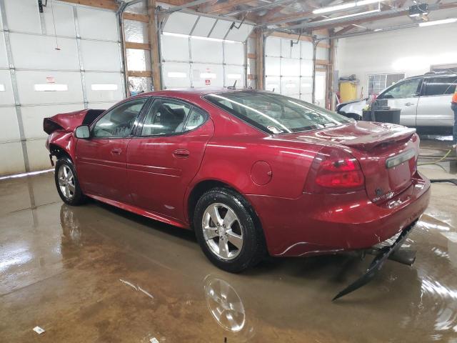 2G2WP552581116103 - 2008 PONTIAC GRAND PRIX BURGUNDY photo 2