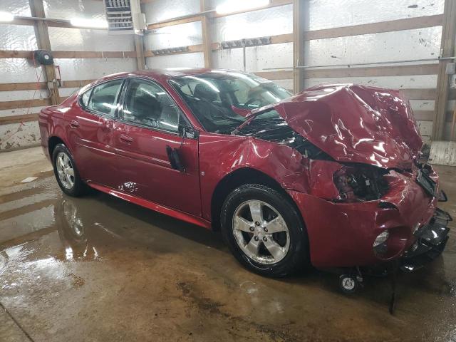 2G2WP552581116103 - 2008 PONTIAC GRAND PRIX BURGUNDY photo 4