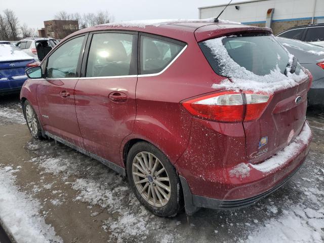 1FADP5BUXDL505077 - 2013 FORD C-MAX SEL RED photo 2